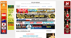 Desktop Screenshot of colokbebas.net