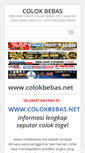 Mobile Screenshot of colokbebas.net